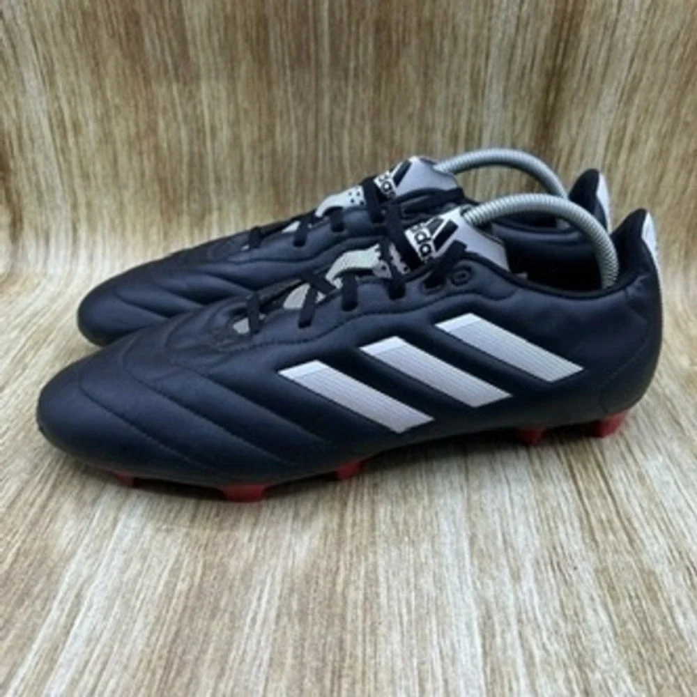 Adidas Goletto VIII FG Men's Size‎ 12 Black White Soccer Cleats Shoes GX7793